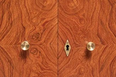 Giuseppe Scapinelli Mid Century Modern Credenza in Caviuna Hardwood by Giuseppe Scapinelli 1956