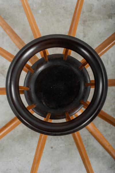 Giuseppe Scapinelli Mid Century Modern Round Center table by Giuseppe Scapinelli Brazil 1960s