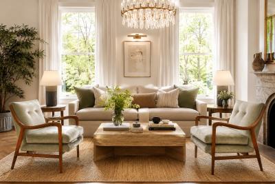 Giuseppe Scapinelli Pair of Sculptural Armchairs by Giuseppe Scapinelli in Cavi na Wood Mohair