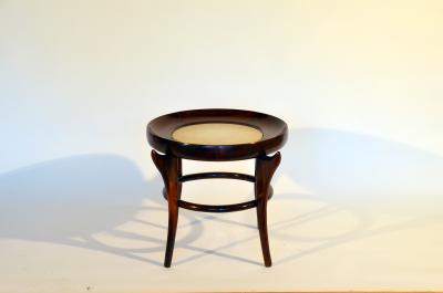 Giuseppe Scapinelli Rare Maracana Brazilian Jacaranda Side Table by Guiseppe Scapinelli