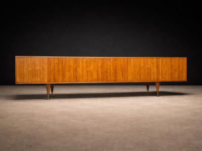 Giuseppe Scapinelli Reeded Credenza in Cavi na Wood by Giuseppe Scapinelli Brazil 1950s Lot 627A