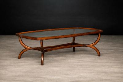 Giuseppe Scapinelli Sculptural Coffee Table in Brazilian Cavi na wood by Giuseppe Scapinelli Brazil