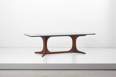Glass Side or Coffee Table Denmark 1960s