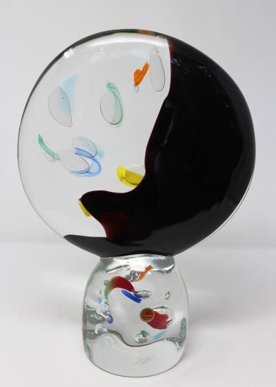 Glass Studio Murano Contemporary Disc in Murano glass