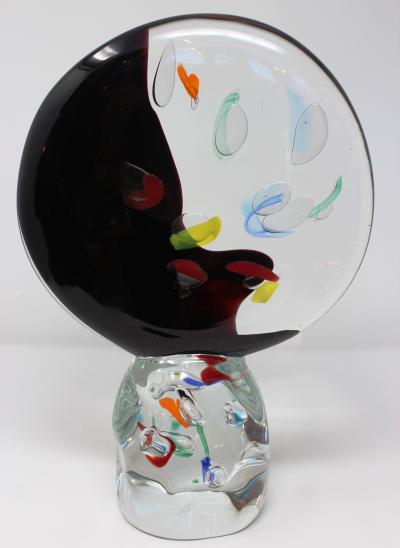 Glass Studio Murano Contemporary Disc in Murano glass