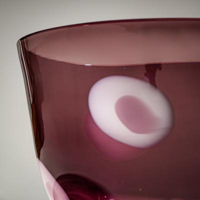 Glass Vase by Des Pots Netherlands Early 21st Century