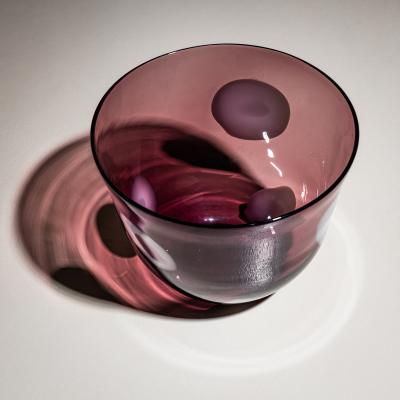 Glass Vase by Des Pots Netherlands Early 21st Century