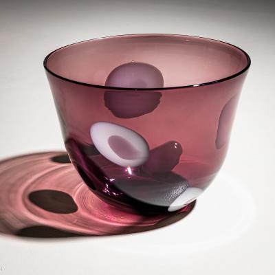 Glass Vase by Des Pots Netherlands Early 21st Century