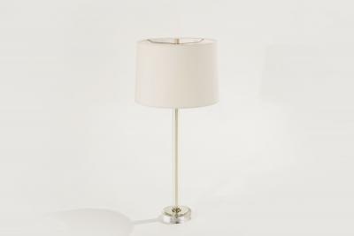 Glass and Brass Table Lamps C 1960s