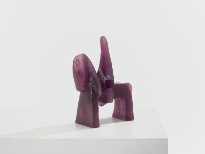 Glass paste Sculpture Claude Wetzstein for Daum circa 1970