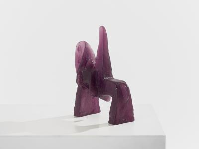 Glass paste Sculpture Claude Wetzstein for Daum circa 1970