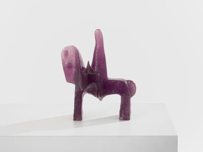 Glass paste Sculpture Claude Wetzstein for Daum circa 1970