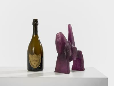 Glass paste Sculpture Claude Wetzstein for Daum circa 1970