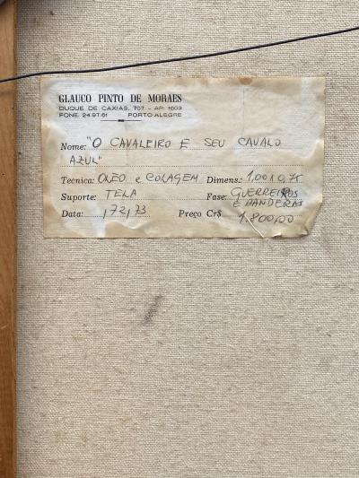 Glauco Pinto de Morais Knight and Blue Horse