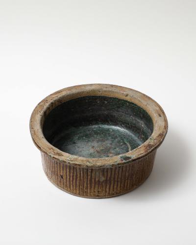 Glazed Ceramic Bowl South Asia 20th C