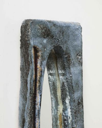 Glazed Ceramic Mirror Vallauris France c 1960