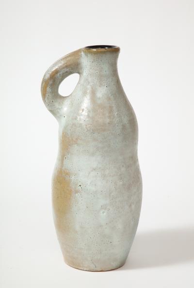 Glazed Ceramic Pitcher France 20th Century