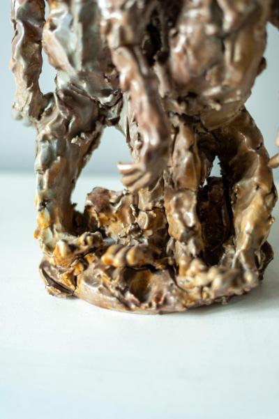 Glazed Ceramic Sculpture 1950s