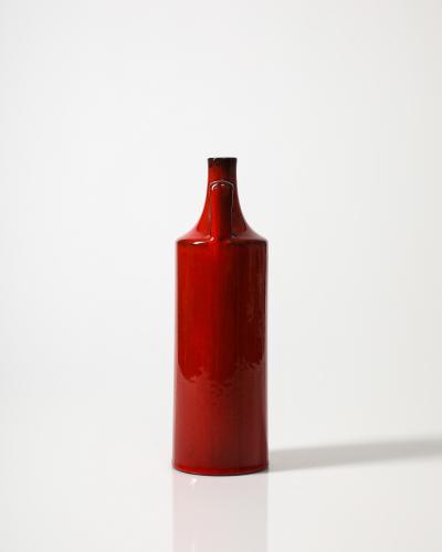 Glazed Ceramic Studio Vase Germany c 1950