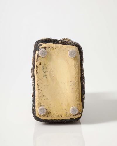 Glazed Ceramic Vase The Netherlands c 1960