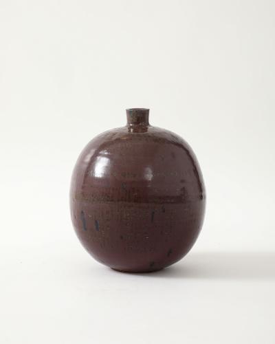Glazed Ceramic Vase United States c 1960