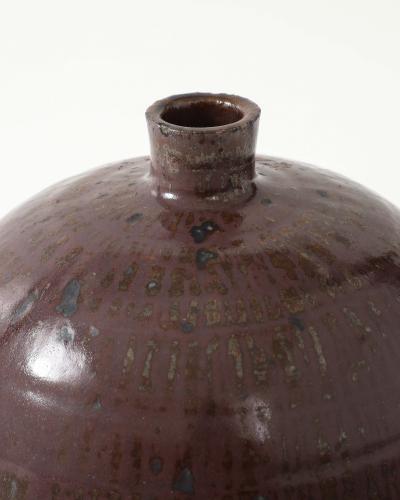Glazed Ceramic Vase United States c 1960
