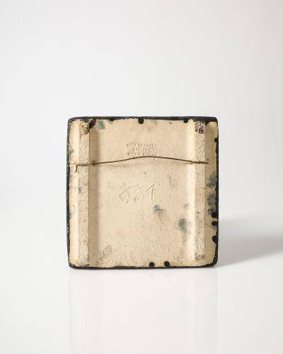Glazed Ceramic Wall Tile France c 1960