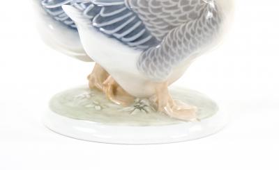 Glazed Porcelain Royal Copenhagen Decorative Pair Duck Decorative Sculpture