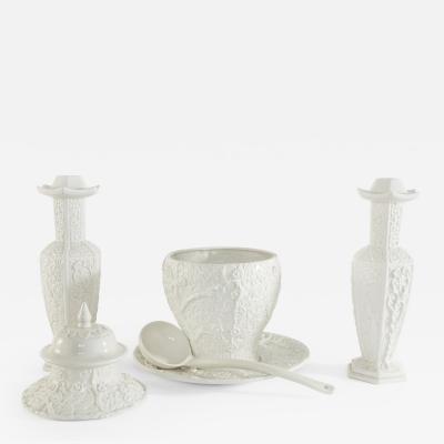 Glazed Porcelain Tableware Garniture Set