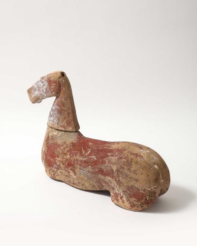 Glazed Terracotta Horse Torse Sculpture China Han Dynasty