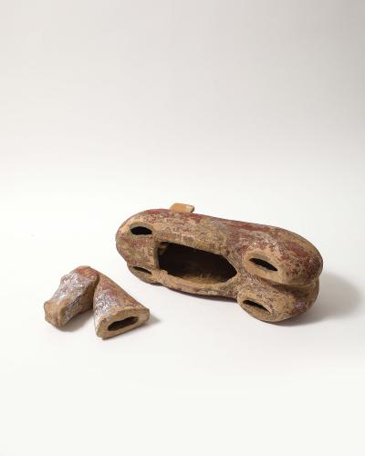 Glazed Terracotta Horse Torse Sculpture China Han Dynasty