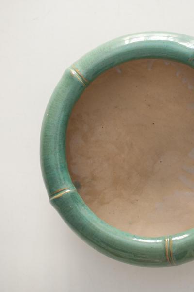 Glazed ceramic Catchall 20th Century