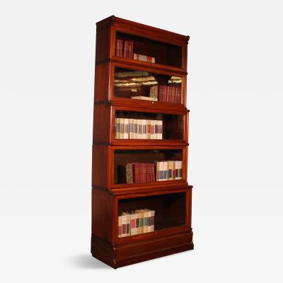 Globe Wernicke Bookcase Called Waterfall In Mahogany Of 5 Elements