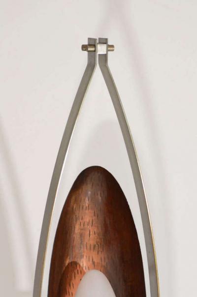 Goffredo Reggiani Goffredo Reggiani Copper and Perspex Floor Lamp with Marble Base