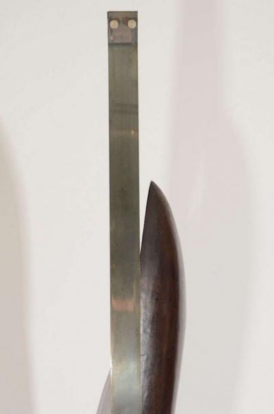 Goffredo Reggiani Goffredo Reggiani Copper and Perspex Floor Lamp with Marble Base