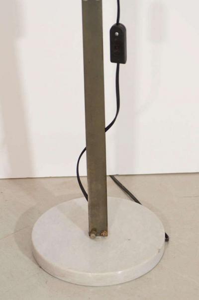 Goffredo Reggiani Goffredo Reggiani Copper and Perspex Floor Lamp with Marble Base