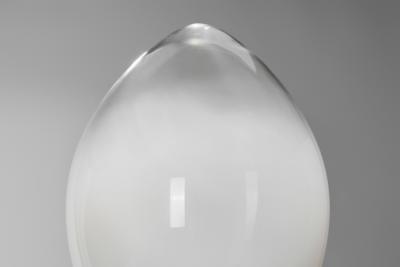 Goffredo Reggiani Goffredo Reggiani Glass Egg Table Lamp for Reggiani Illuminazione Italy 1960s