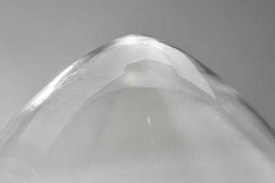 Goffredo Reggiani Goffredo Reggiani Glass Egg Table Lamp for Reggiani Illuminazione Italy 1960s