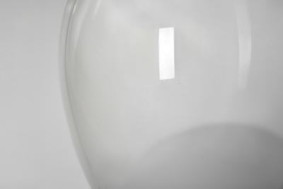 Goffredo Reggiani Goffredo Reggiani Glass Egg Table Lamp for Reggiani Illuminazione Italy 1960s