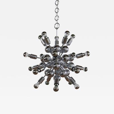 Goffredo Reggiani Italian Space Age Sputnik 20 Lights Chandelier by Reggiani Goffredo 1965s