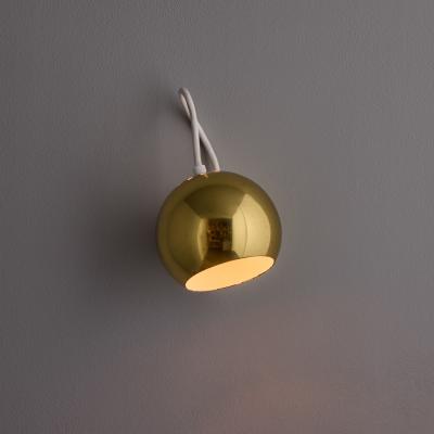 Goffredo Reggiani Pair of 1970s Goffredo Reggiani Eyeball Adjustable Perforated Metal Wall Lamps