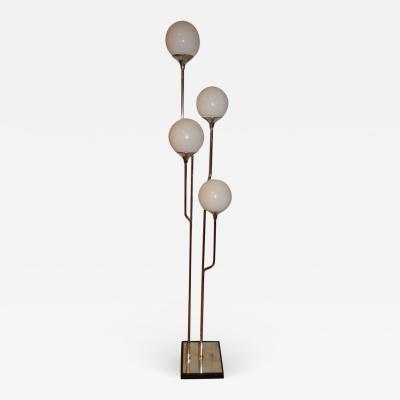 Goffredo Reggiani Stunning 1960s Italian Goffredo Reggiani Chrome Floor Lamp Mid Century Modern