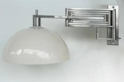 Goffredo Reggiani Vintage Goffredo Reggiani Adjustable Italian Wall Sconce in Chrome