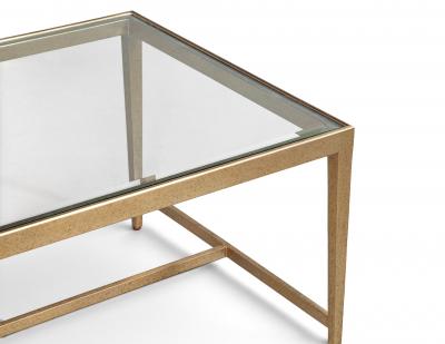 Gold Contemporary Coffee Table