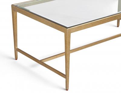 Gold Contemporary Coffee Table
