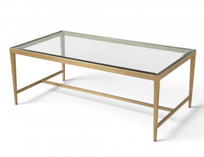 Gold Contemporary Coffee Table