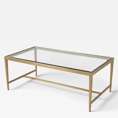 Gold Contemporary Coffee Table