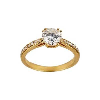 Gold Diamond Ring 21st Century