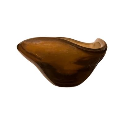 Gold Iridescent Murano Glass Bowl
