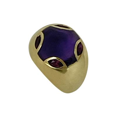Gold Ring w Stone